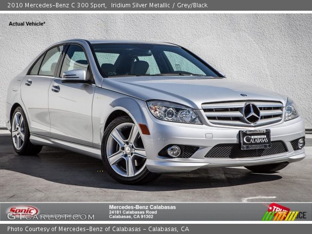 2010 Mercedes-Benz C 300 Sport in Iridium Silver Metallic