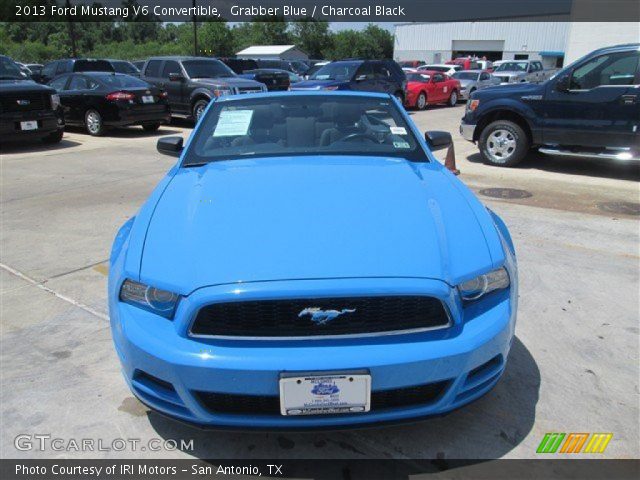 2013 Ford Mustang V6 Convertible in Grabber Blue