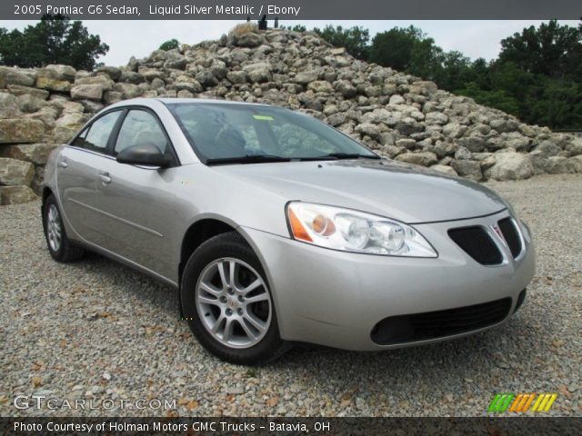 2005 Pontiac G6 Sedan in Liquid Silver Metallic