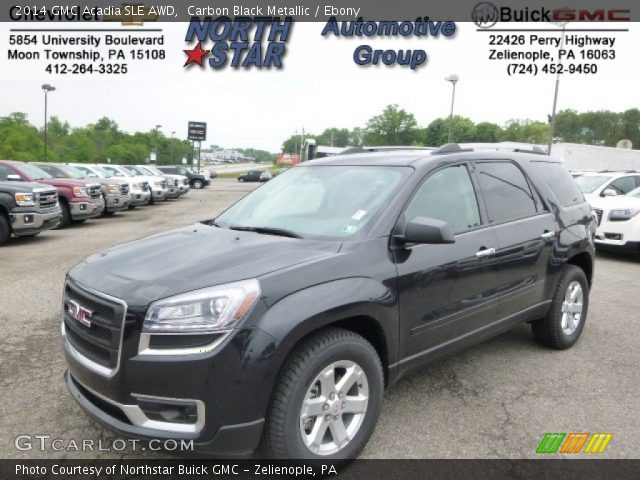 2014 GMC Acadia SLE AWD in Carbon Black Metallic