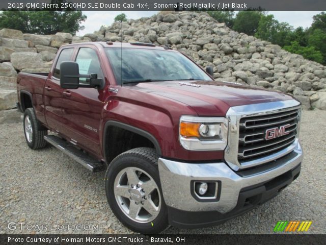 2015 GMC Sierra 2500HD SLE Double Cab 4x4 in Sonoma Red Metallic