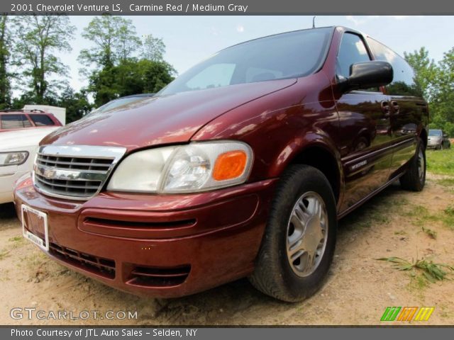 2001 Chevrolet Venture LS in Carmine Red