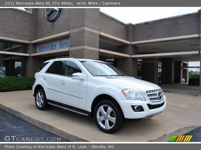 2011 Mercedes-Benz ML 350 4Matic in Arctic White
