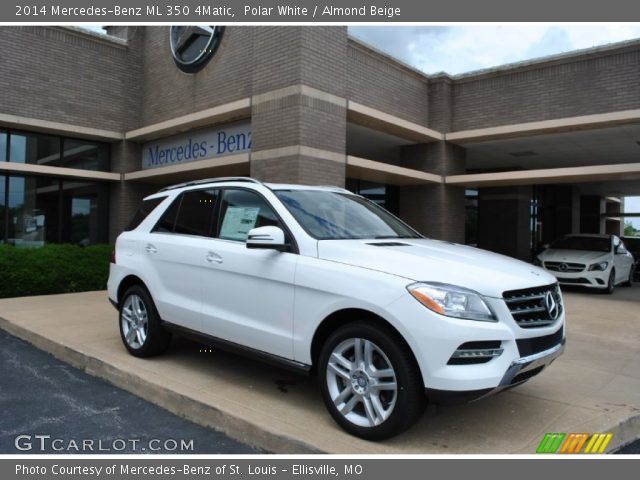 2014 Mercedes-Benz ML 350 4Matic in Polar White