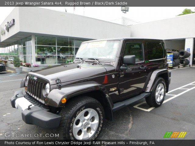 2013 Jeep Wrangler Sahara 4x4 in Rugged Brown