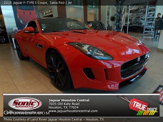 2015 Jaguar F-TYPE S Coupe in Salsa Red