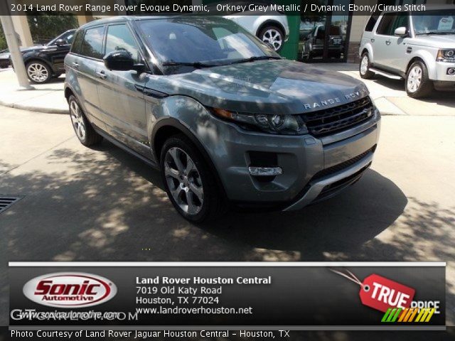 2014 Land Rover Range Rover Evoque Dynamic in Orkney Grey Metallic