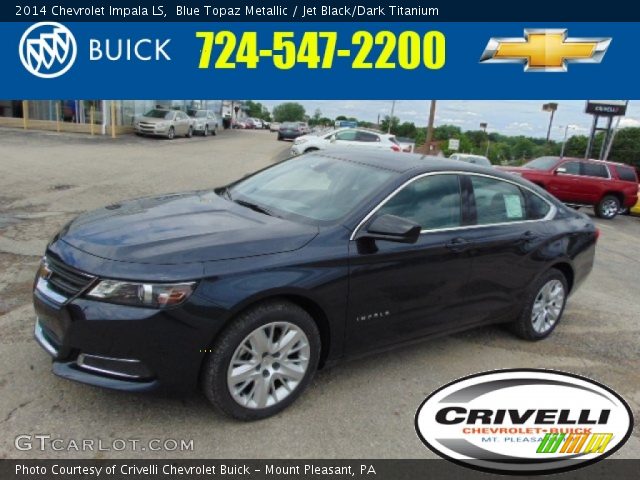 2014 Chevrolet Impala LS in Blue Topaz Metallic