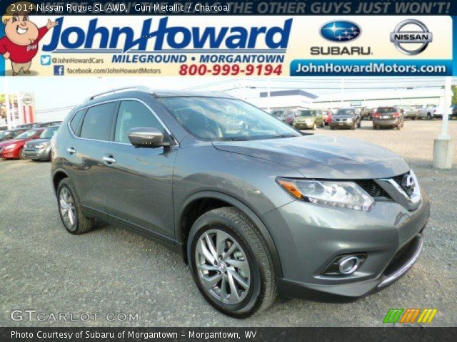 2014 Nissan Rogue SL AWD in Gun Metallic