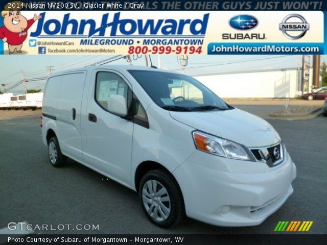 2014 Nissan NV200 SV in Glacier White