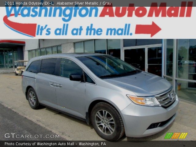 2011 Honda Odyssey EX-L in Alabaster Silver Metallic