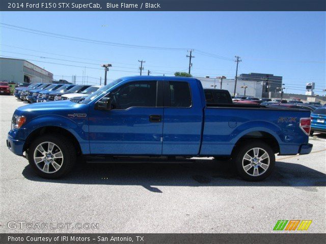 2014 Ford F150 STX SuperCab in Blue Flame