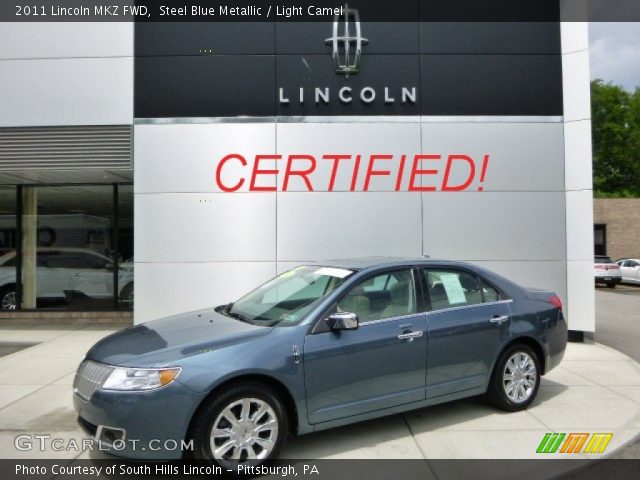 2011 Lincoln MKZ FWD in Steel Blue Metallic