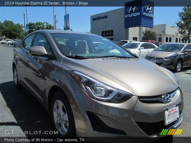 2014 Hyundai Elantra SE Sedan in Bronze