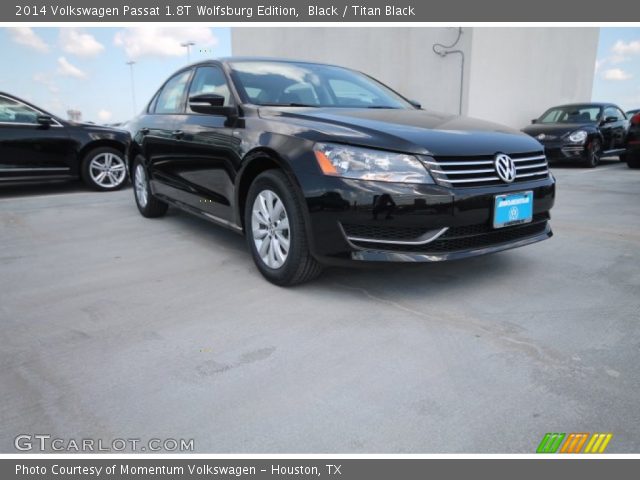 2014 Volkswagen Passat 1.8T Wolfsburg Edition in Black