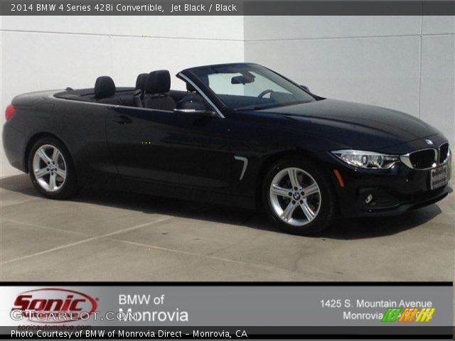 2014 BMW 4 Series 428i Convertible in Jet Black