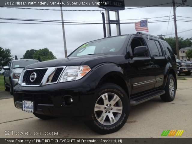 2012 Nissan Pathfinder Silver 4x4 in Super Black
