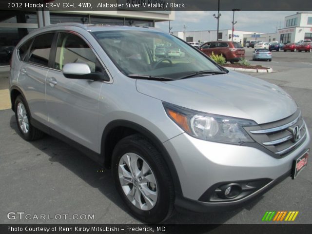 2012 Honda CR-V EX-L 4WD in Alabaster Silver Metallic