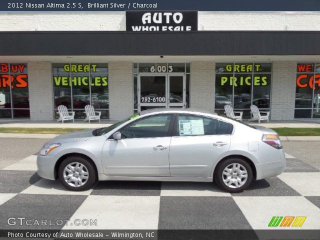 2012 Nissan Altima 2.5 S in Brilliant Silver
