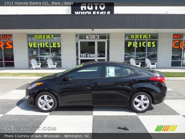 2013 Hyundai Elantra GLS in Black