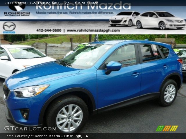 2014 Mazda CX-5 Touring AWD in Sky Blue Mica