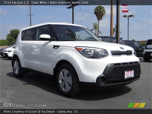 2014 Kia Soul 1.6 in Clear White