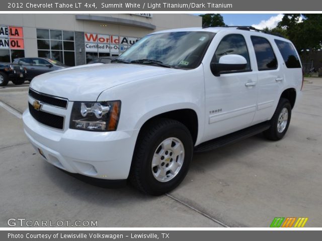 2012 Chevrolet Tahoe LT 4x4 in Summit White