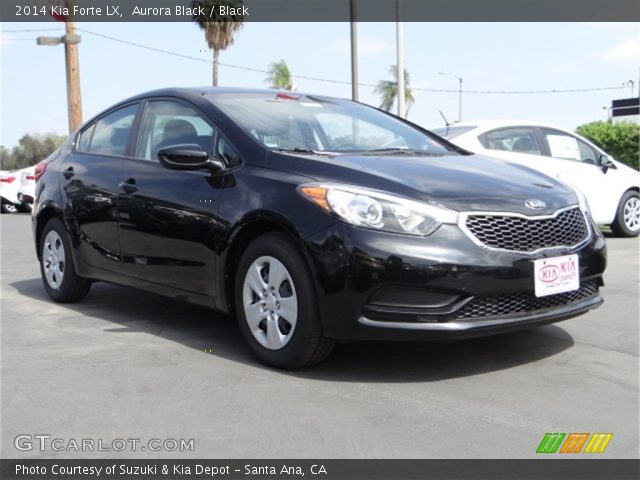 2014 Kia Forte LX in Aurora Black