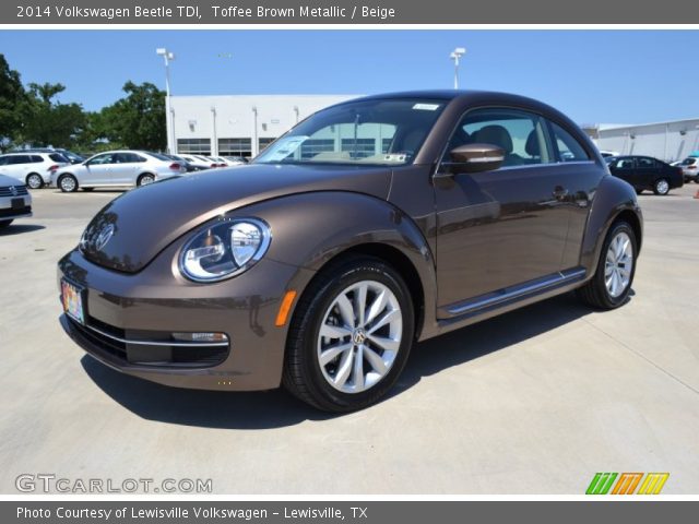 2014 Volkswagen Beetle TDI in Toffee Brown Metallic