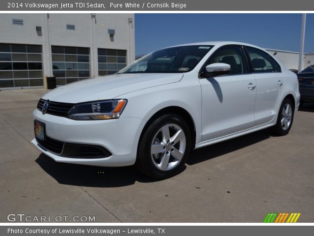 2014 Volkswagen Jetta TDI Sedan in Pure White