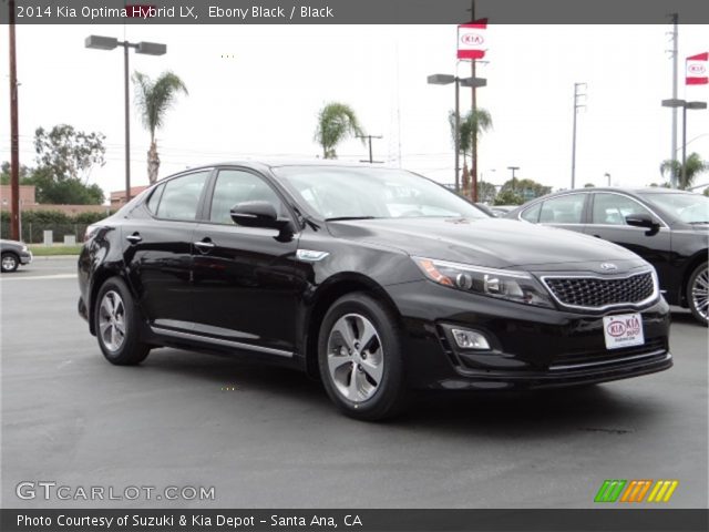 2014 Kia Optima Hybrid LX in Ebony Black