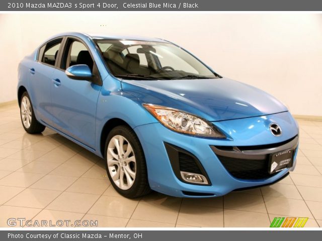 2010 Mazda MAZDA3 s Sport 4 Door in Celestial Blue Mica