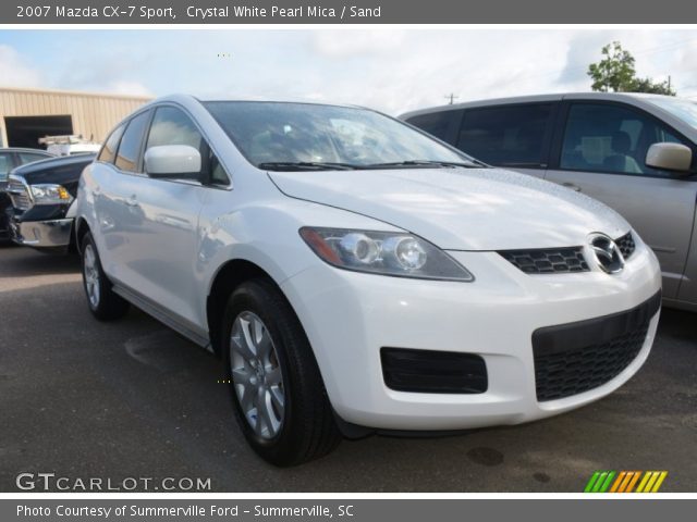 2007 Mazda CX-7 Sport in Crystal White Pearl Mica