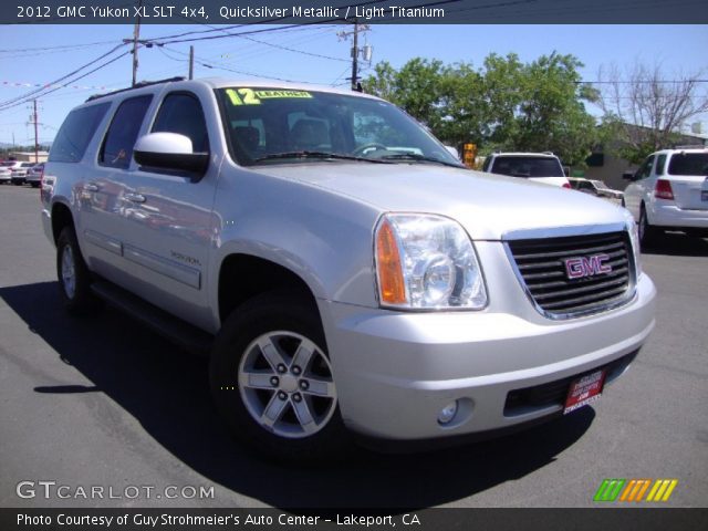 2012 GMC Yukon XL SLT 4x4 in Quicksilver Metallic