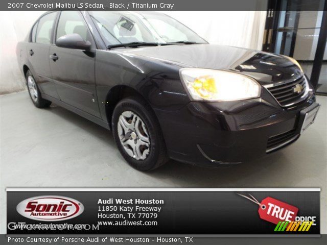 2007 Chevrolet Malibu LS Sedan in Black