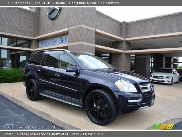 2012 Mercedes-Benz GL 450 4Matic in Capri Blue Metallic