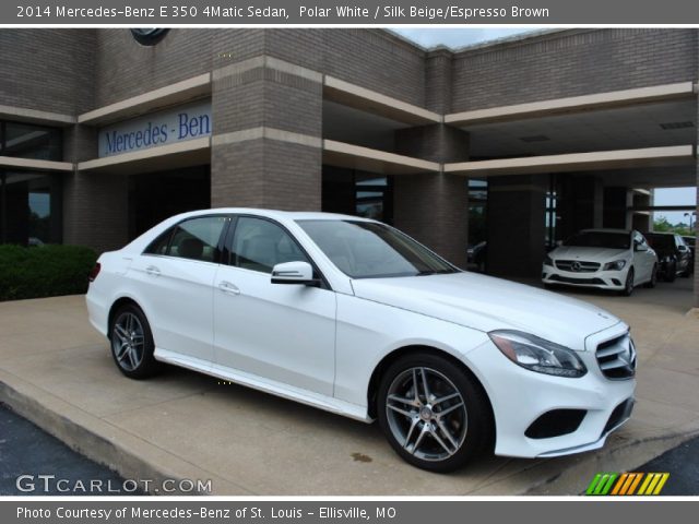 2014 Mercedes-Benz E 350 4Matic Sedan in Polar White