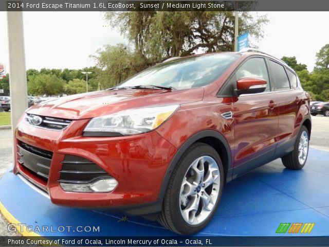 2014 Ford Escape Titanium 1.6L EcoBoost in Sunset