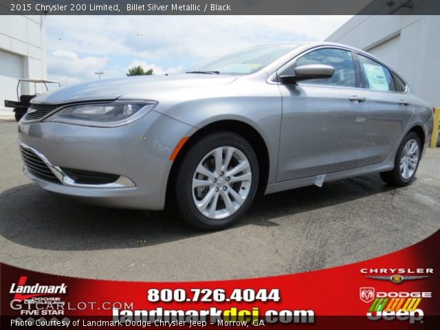 2015 Chrysler 200 Limited in Billet Silver Metallic