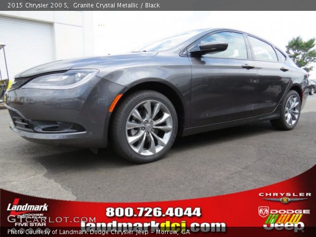 2015 Chrysler 200 S in Granite Crystal Metallic