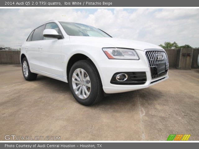 2014 Audi Q5 2.0 TFSI quattro in Ibis White