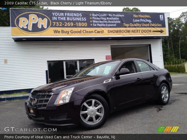 2009 Cadillac CTS Sedan in Black Cherry