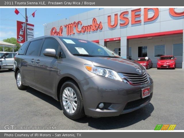 2011 Toyota Sienna XLE in Predawn Gray Mica