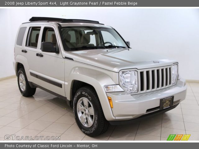 2008 Jeep Liberty Sport 4x4 in Light Graystone Pearl