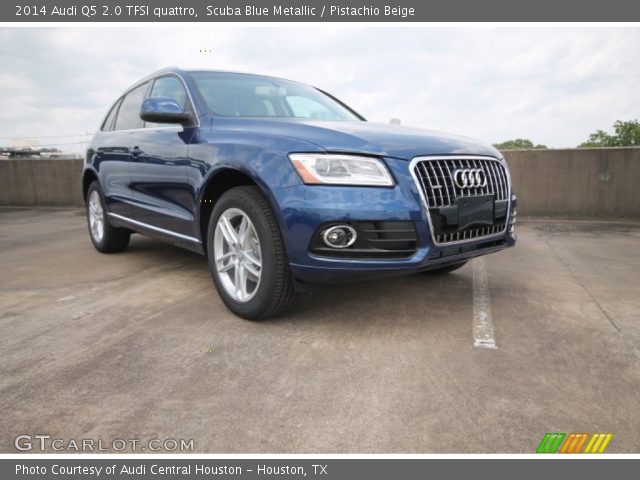 2014 Audi Q5 2.0 TFSI quattro in Scuba Blue Metallic