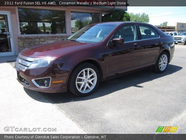 2012 Ford Fusion SEL V6 AWD in Cinnamon Metallic