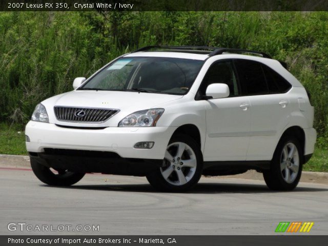 2007 Lexus RX 350 in Crystal White