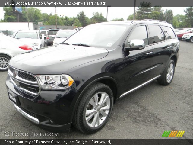 2011 Dodge Durango Crew 4x4 in Blackberry Pearl