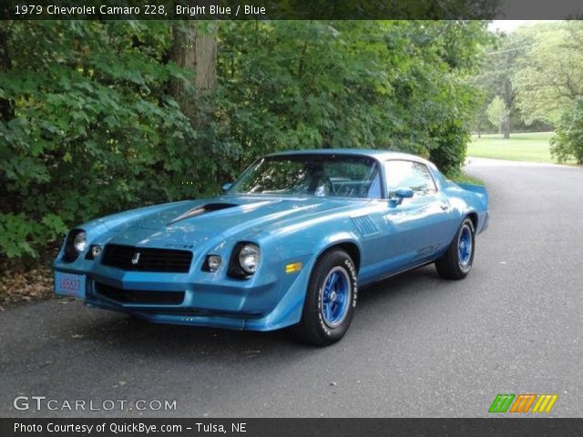 1979 Chevrolet Camaro Z28 in Bright Blue
