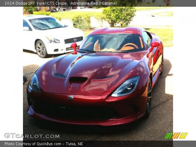 2014 Dodge SRT Viper GTS Coupe in Adrenaline Red